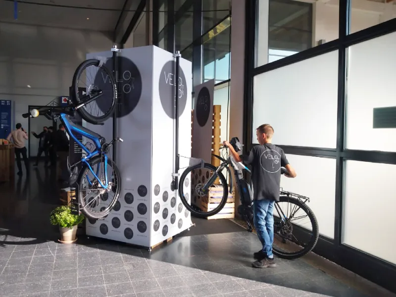 Velolift und Veloinn auf der Messe